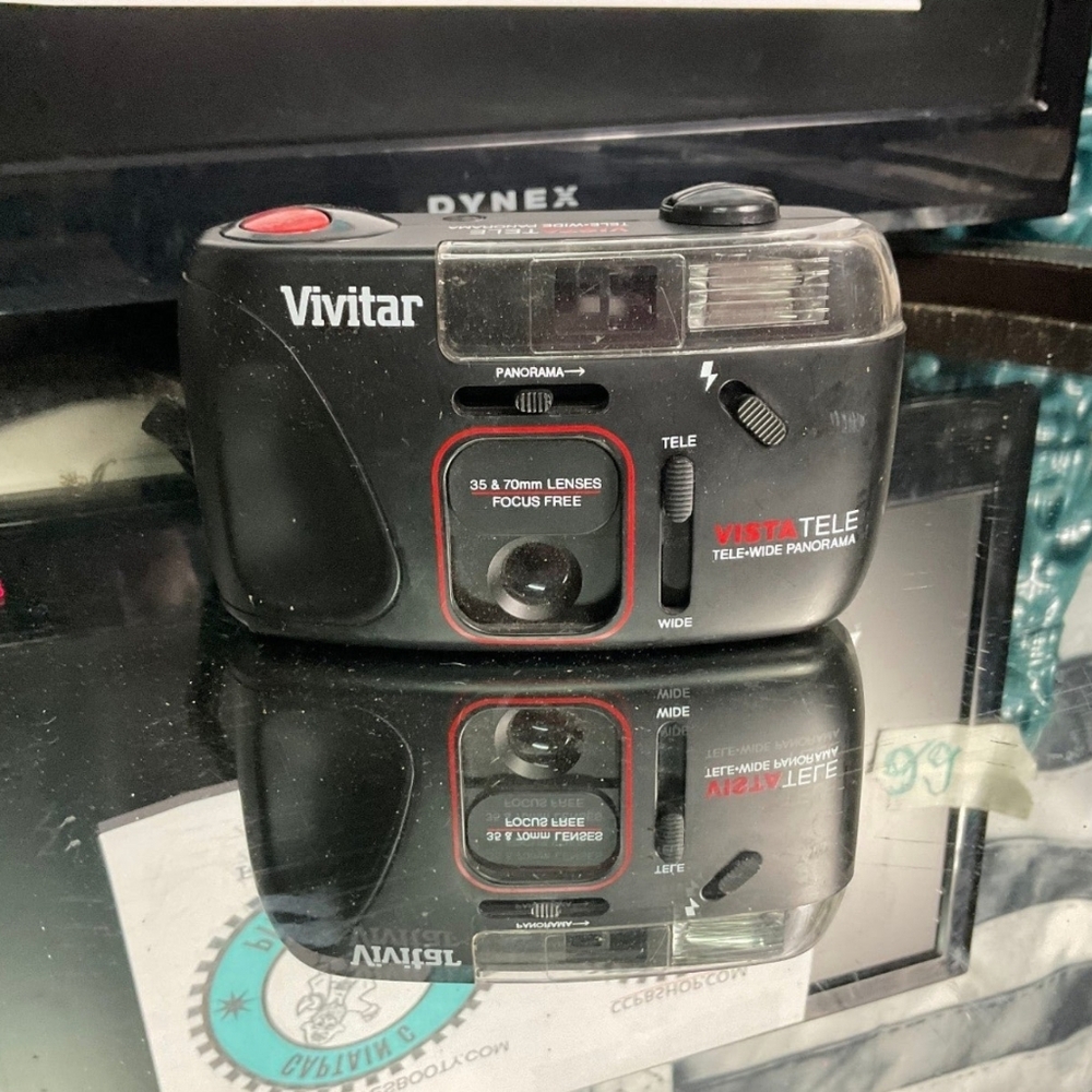 Vivitar Vista Tele Point and Shoot Film Camera